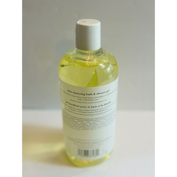 Crabtree & Evelyn CITRON HONEY CORIANDER Bath & Shower Gel Body Wash 16 oz New - Picture 3 of 4